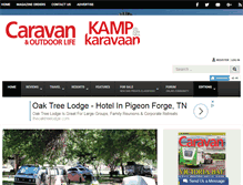 Tablet Screenshot of caravansa.co.za